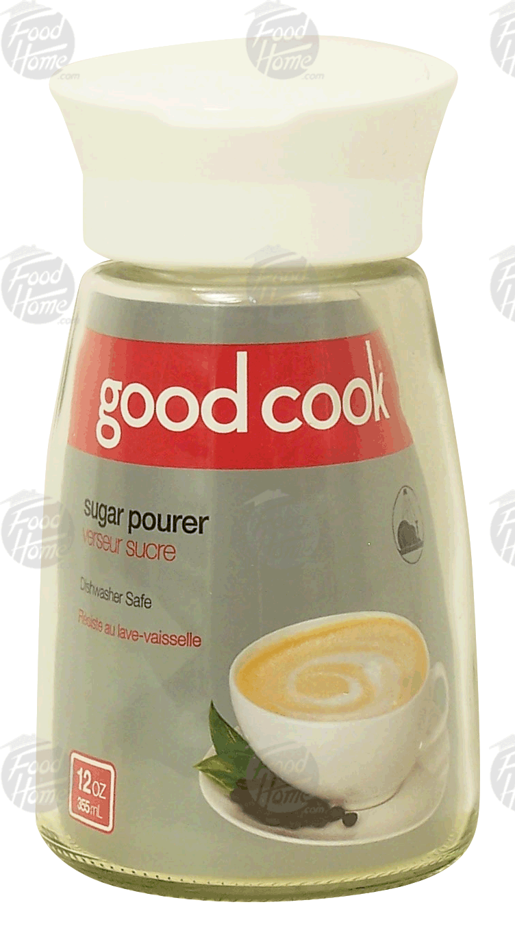 Good Cook  sugar pourer, glass, dishwasher safe Full-Size Picture